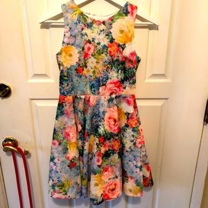 Pippa and Julie floral dress